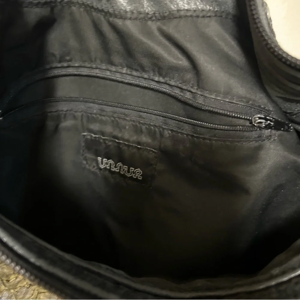 Unnur Emble hobo bag in sky studded eco fashion‎ festival indie leather goth